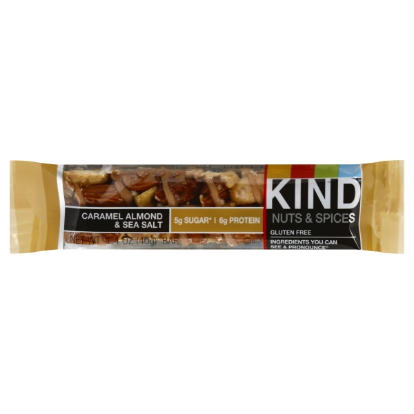 [602652170300] KIND  CARAMEL ALMOND AND SEA SALT1.4oz