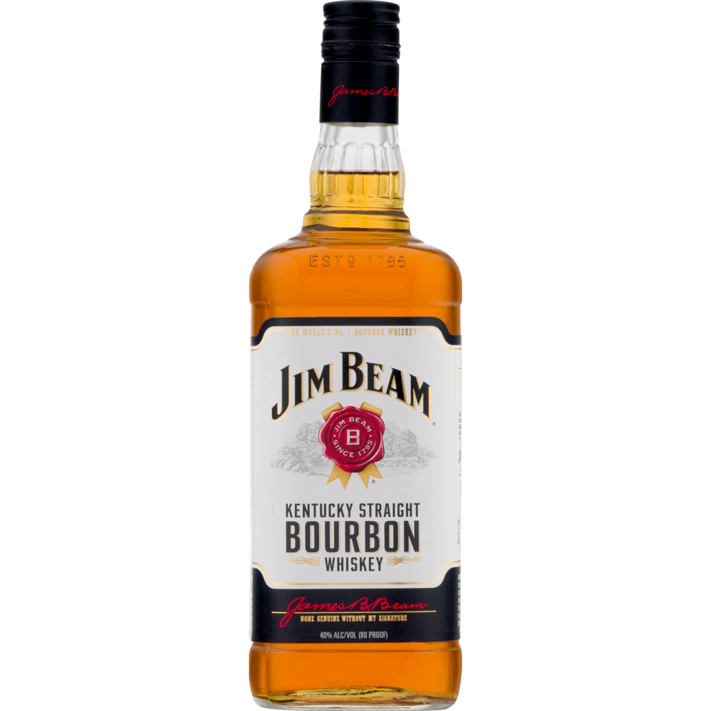 JIM BEAM STRAIGHT WHISKEY1L