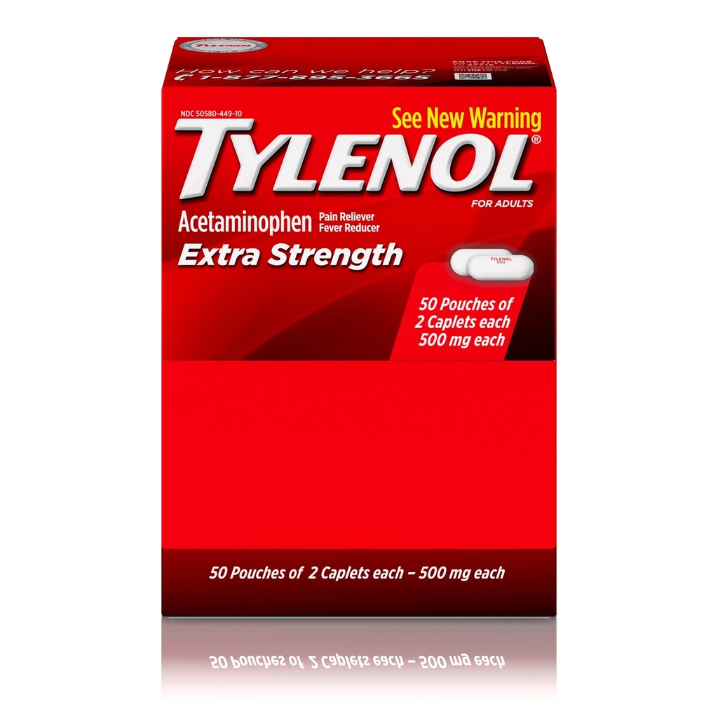 [300450449108] TYLENOL EXTRA STRENGTH 2CT