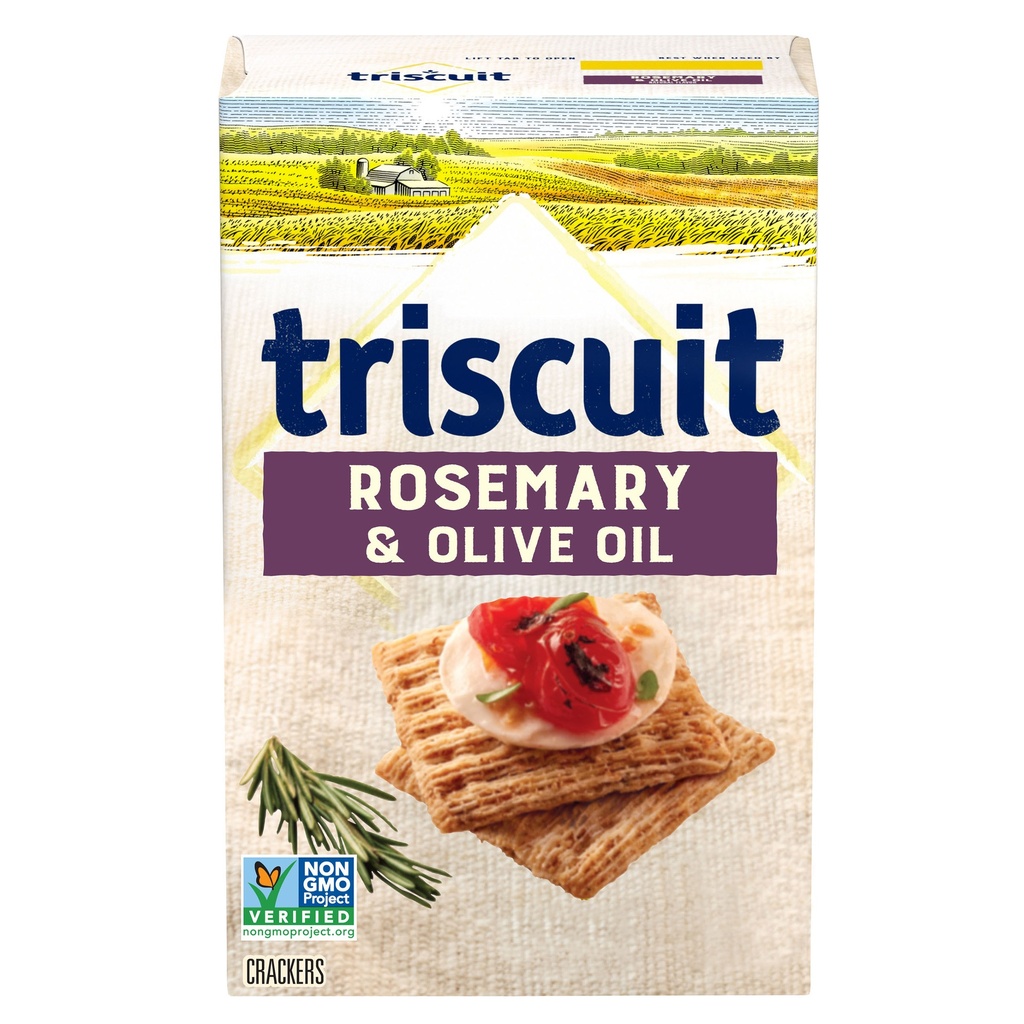 [044000051013] TRISCUIT ROSEMARY & OLIVE OIL 8.5oz