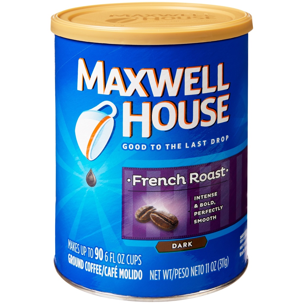 [043000029244] MAXWELL HOUSE FRENCH ROAST DARK 11OZ