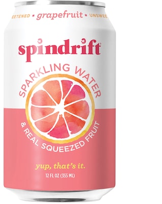 SPINDRIFT SPARKLING WATER 355ML