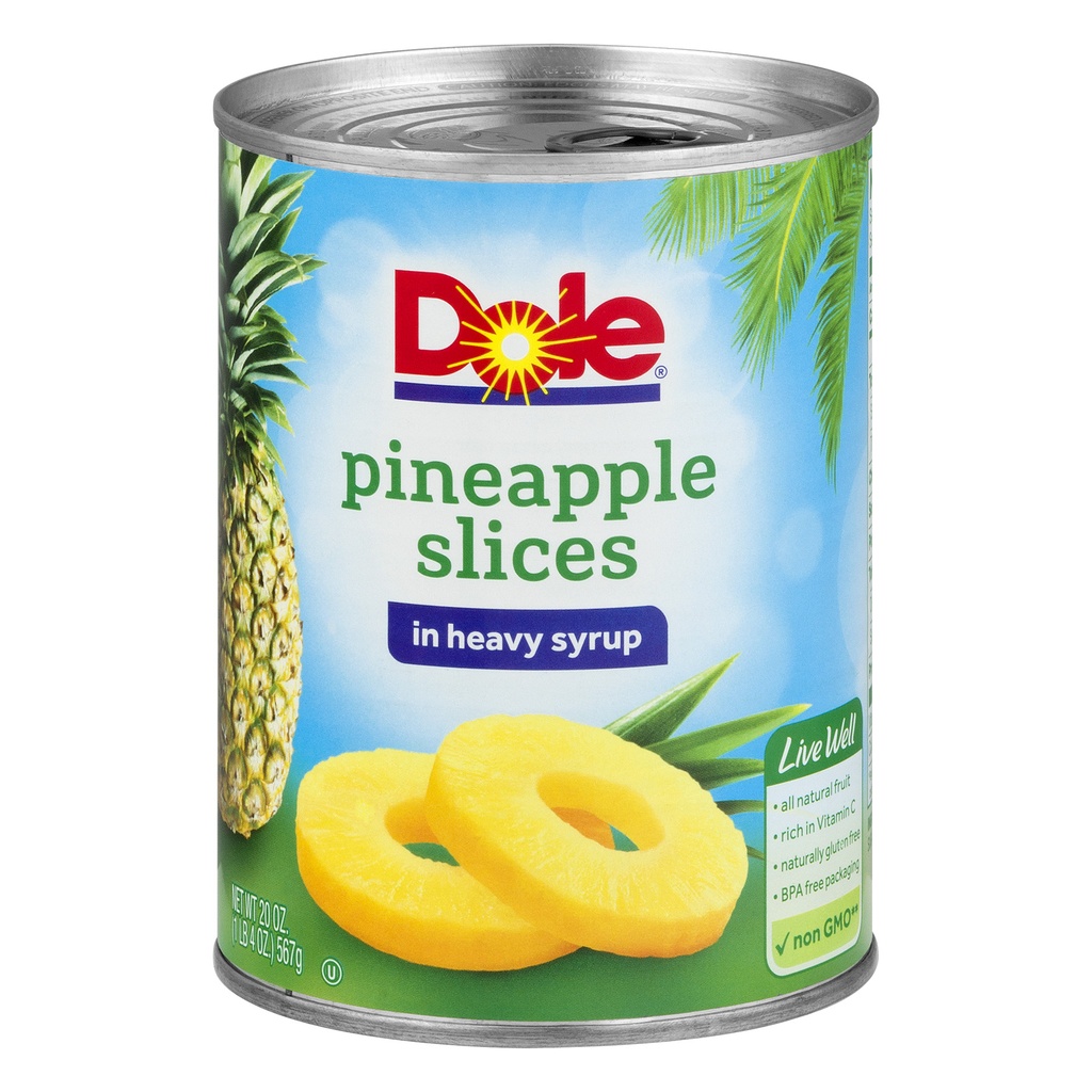 Dole Pineapple Slices 20OZ