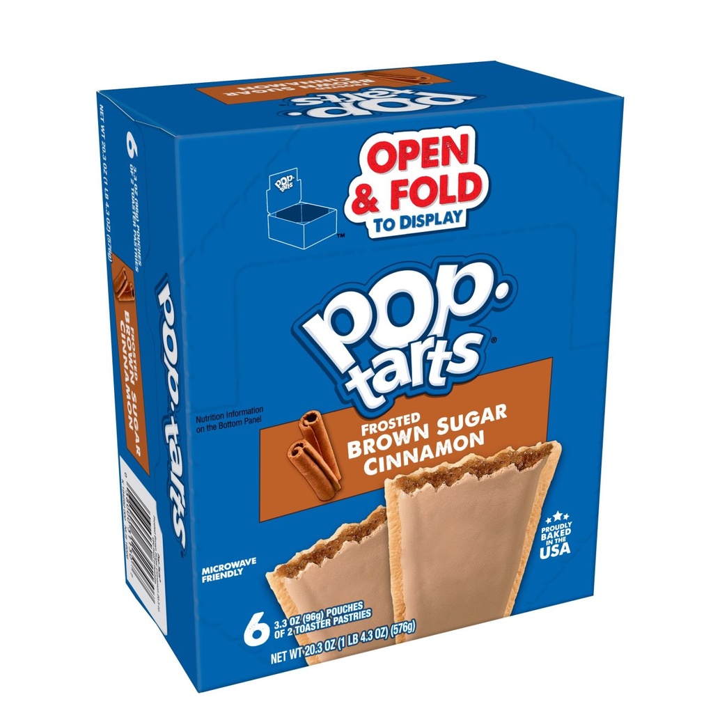 [038000311307] Pop Tarts 6Pcs 21oz
