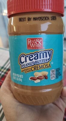 RED & WHITE PEANUT BUTTER 454G