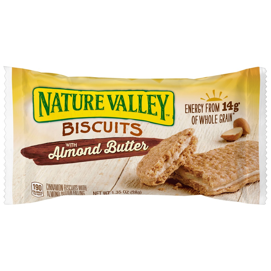 N/V BISCUIT W/ ALMOND BUTTER 1.35oz