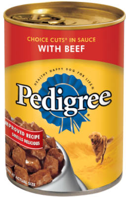 pedigree chopped cans 13.2OZ