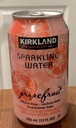 KIRKLAND SPARKILNG WATER 12OZ