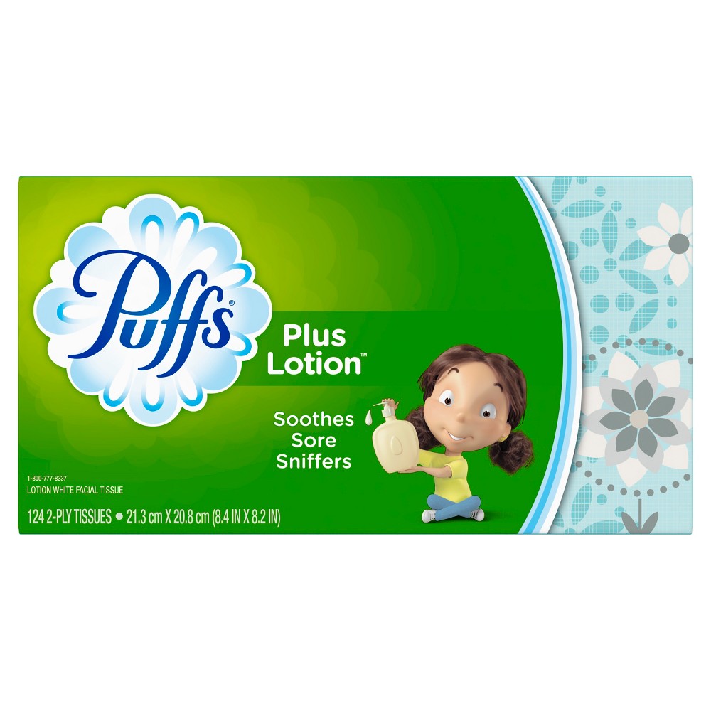 [037000393467] PUFFS PLUS LOTION