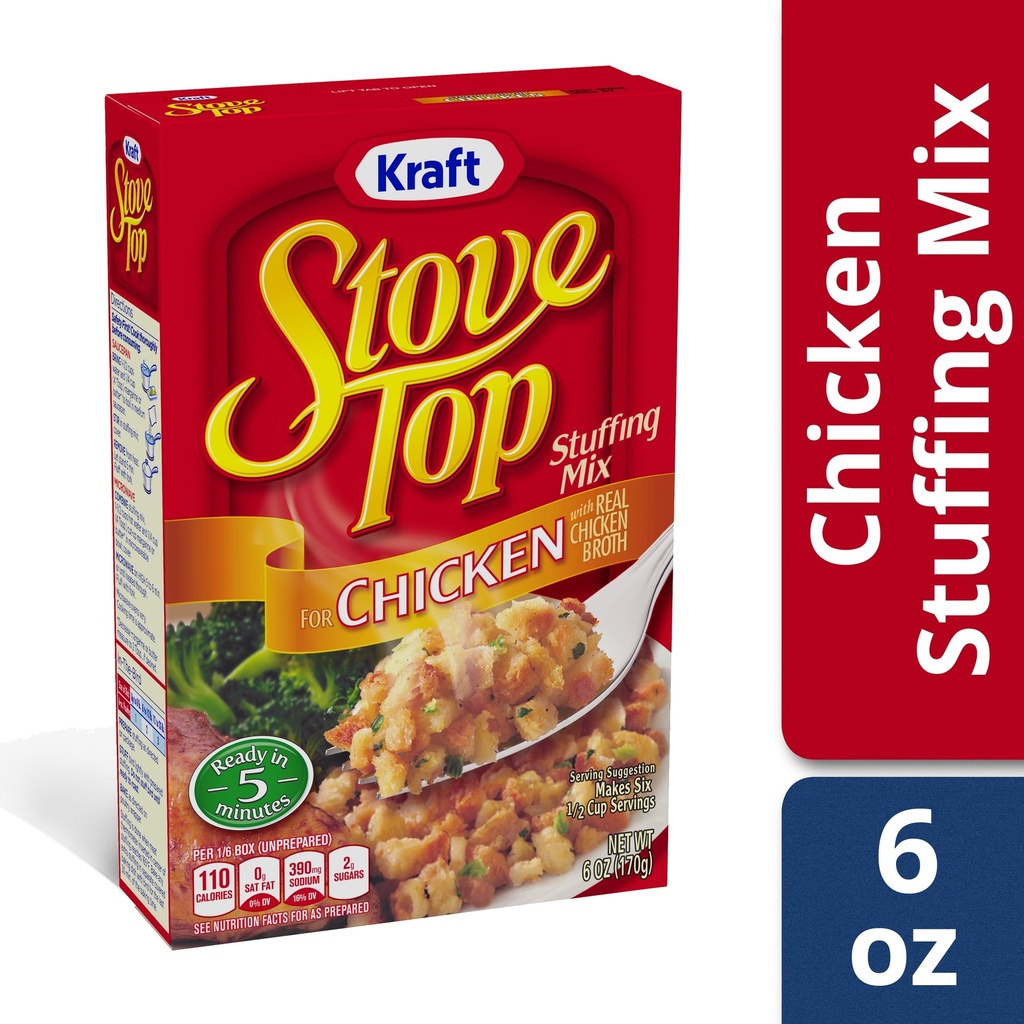 [043000285213] STOVE TOP STUFFING MIX CHICKEN 6OZ