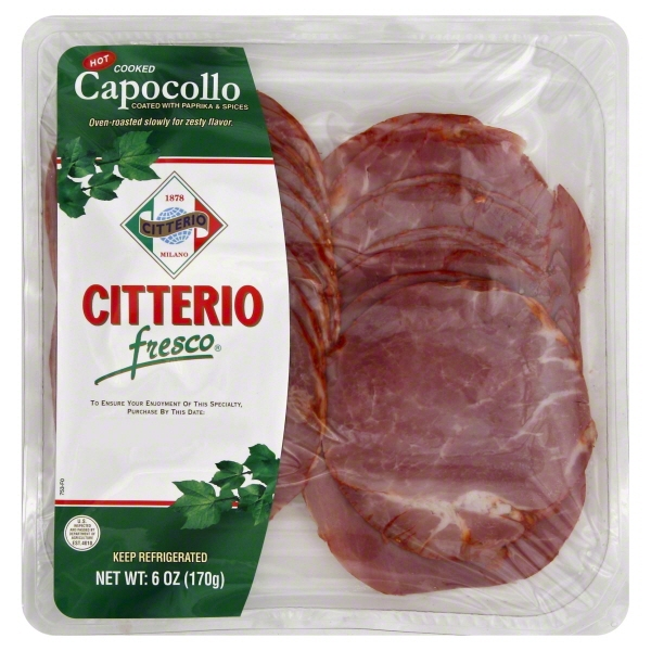 CITTERIO HOT CAPOCOLLO 170G
