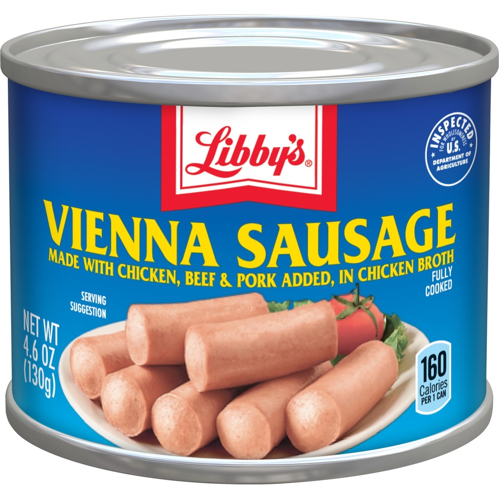 [039000086639] VIENNA SAUSAGE 4.6oz