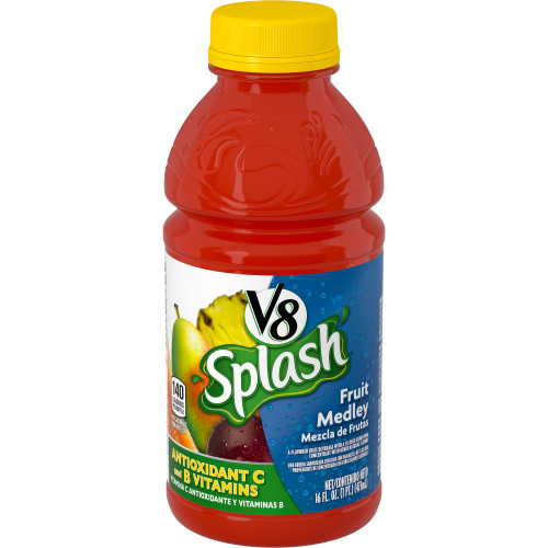 [051000146632] V8 SPLASH FRUIT MEDLEY 16oz