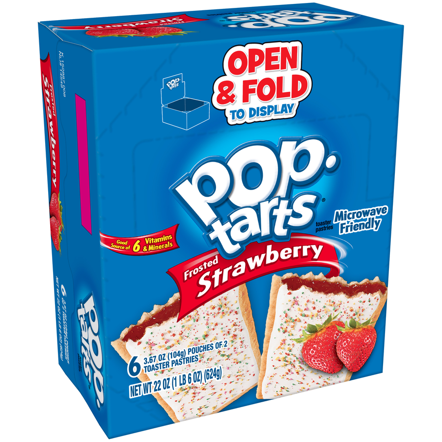 [038000317309] Pop Tarts 6Pcs