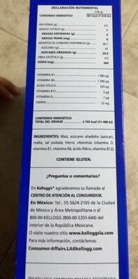 KELLOGGS ZUCARITAS 710g