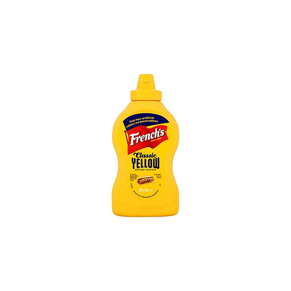 [041500763675] FRENCH'S YELLOW MUSTARD 382ml