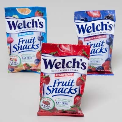 [034856028925] WELCH'S FRUIT SNACKS-BERRIES 'N CHERRIES 2.25OZ