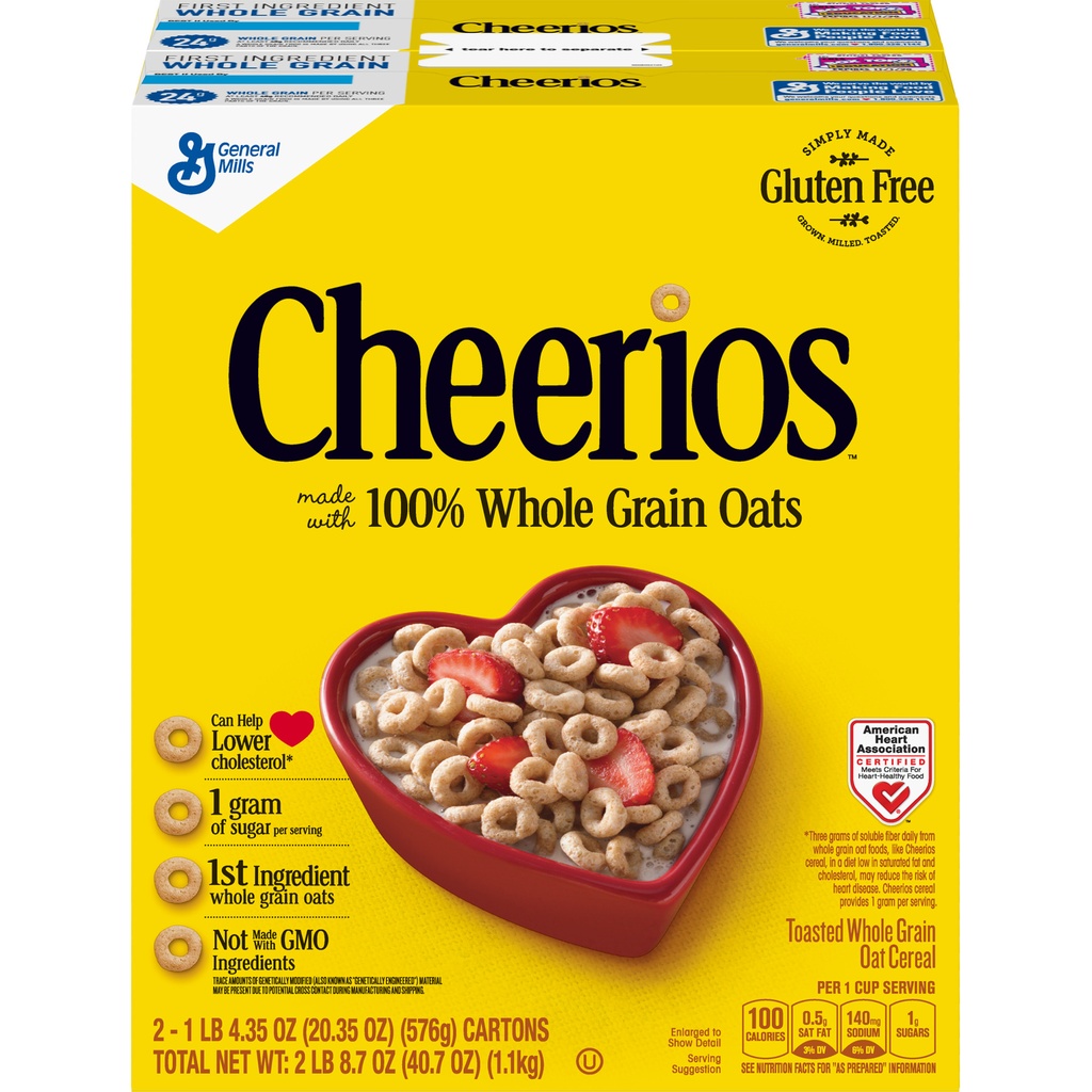 [016000435094] CHEERIOS HEART HEALTHY