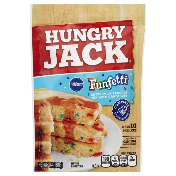 [051500025420] HUNGRY JACK FUNFETTI 7oz