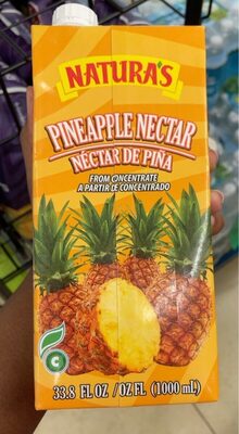 NATURA'S PINEAPPLE NECTAR 33.8oz