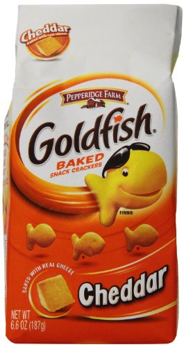 [014100085478] Gold Fish Baked Snack Crackers - Cheddar 6.6oz