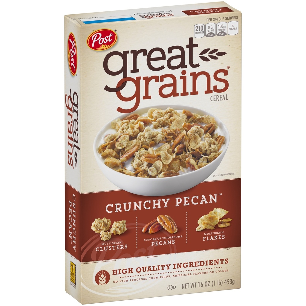 [884912126016] GREAT GAINS CRUNCHY PECAN 16oz