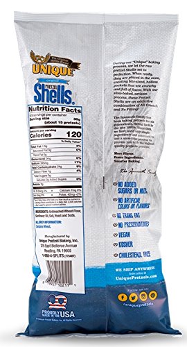 UNIQUE  ORIGINAL PRETZEL SHELL 10oz