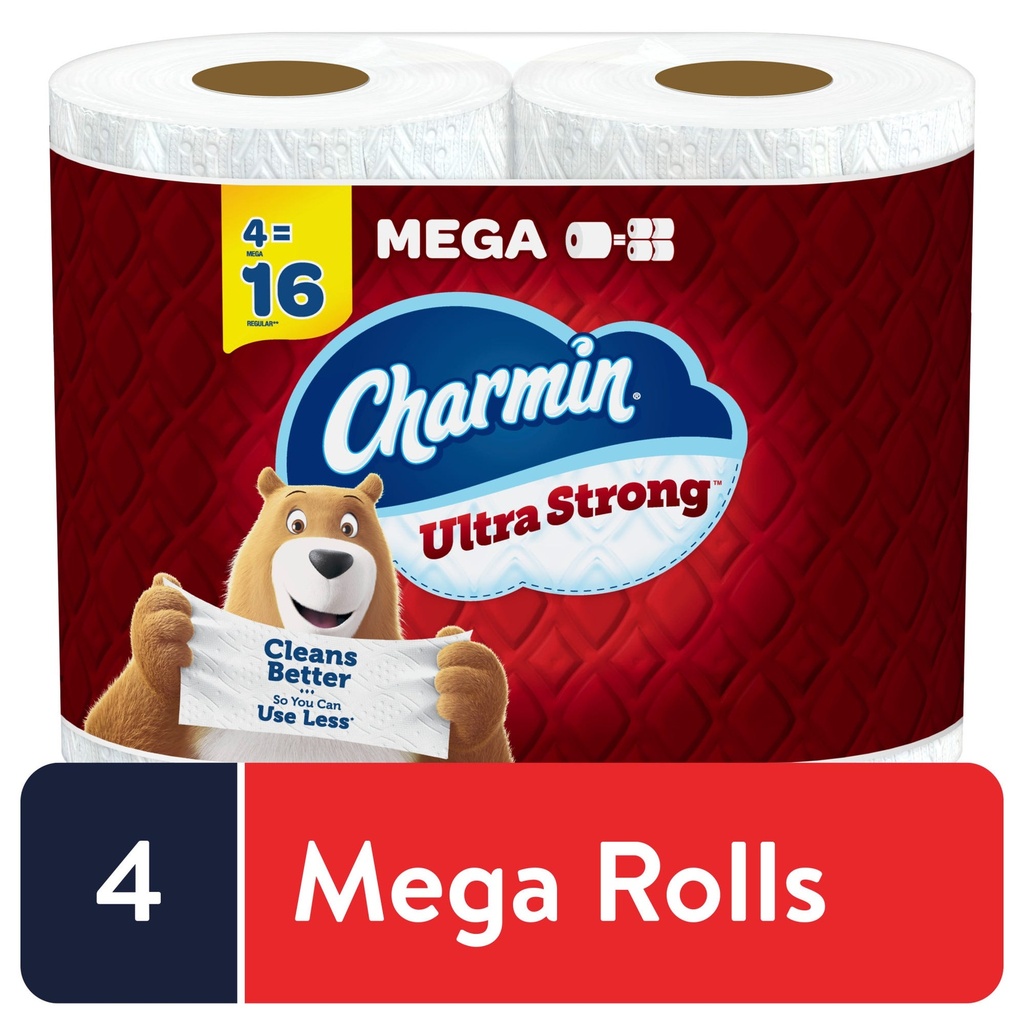 [030772041772] charmin ultra strong 4 pack
