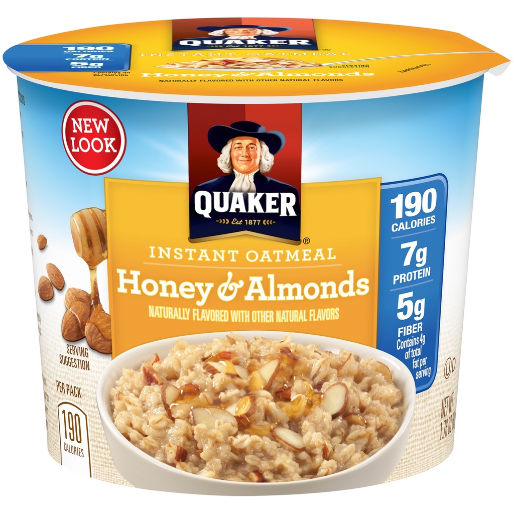 QUAKER HONEY & ALMOND 1.76oz