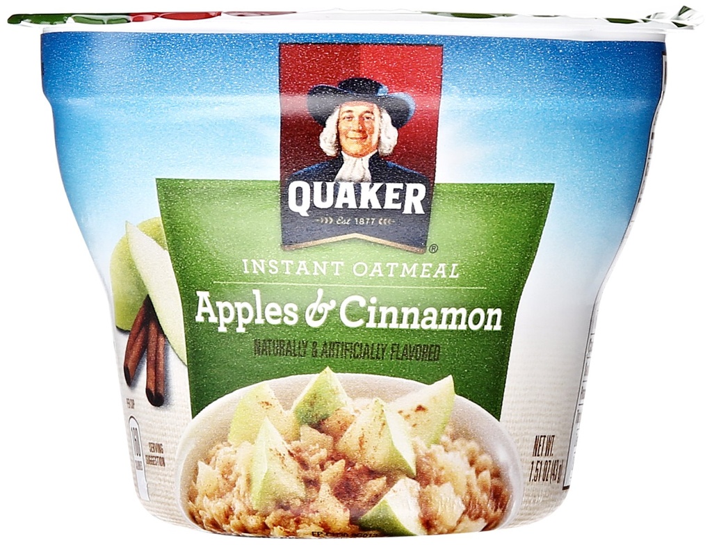 [030000319567] QUAKER APPLE & CINNAMON 1.76oz