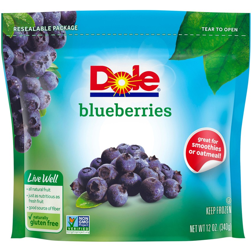 DOLE BLUEBERRIES 12oz