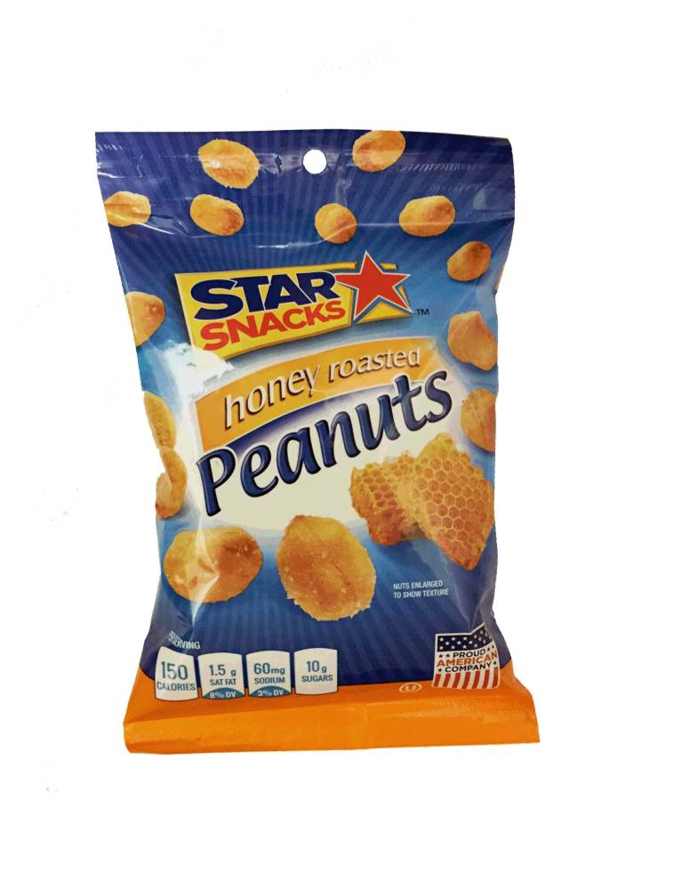 STAR SNACKS HONEY ROASTED PEANUTS