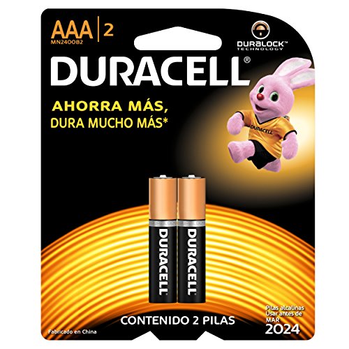 [041333001074] DURACELL AAA 2-pack