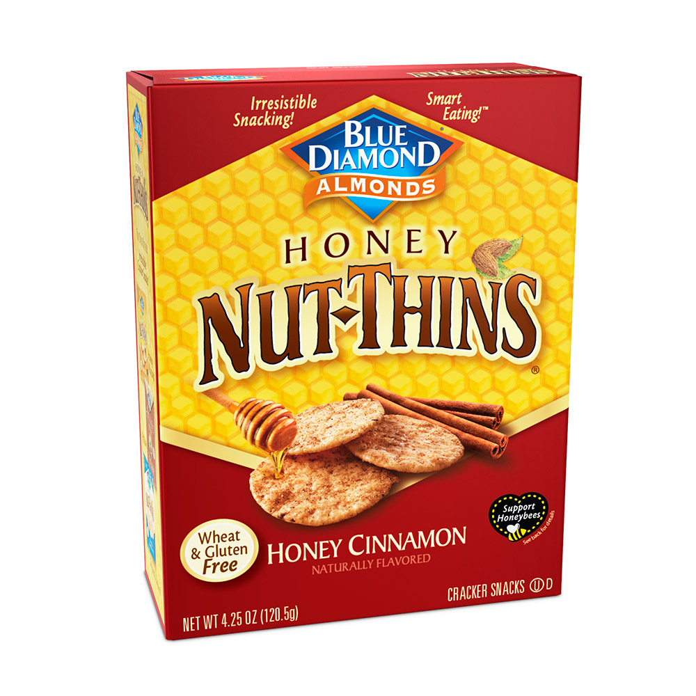 B/D NUT THINS HONEY CINNAMON 4.25oz