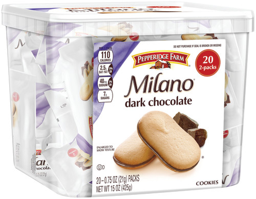 MILANO DARK CHOCLATE 20ct