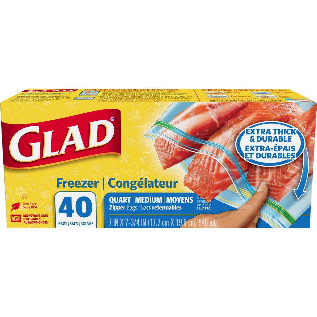 [012587600313] Glad Quart Freezer