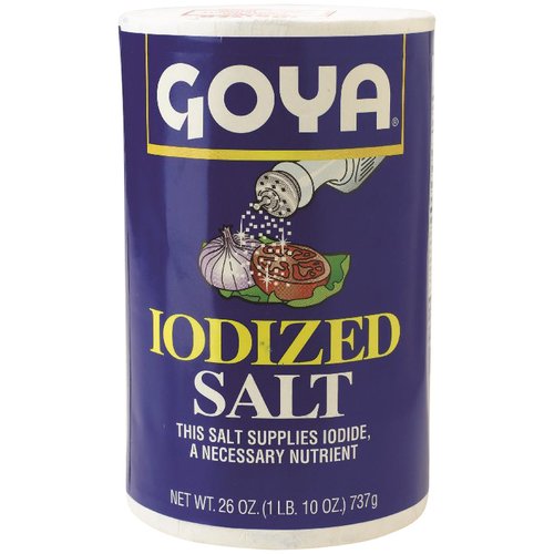 GOYA IODIZED SALT 26OZ