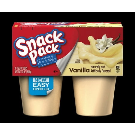 [20027000419018] SNACK PACK VANILLA PUDDING 13OZ