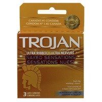 [061700915445] Trojan Naked Sensations U/Rib 3ct