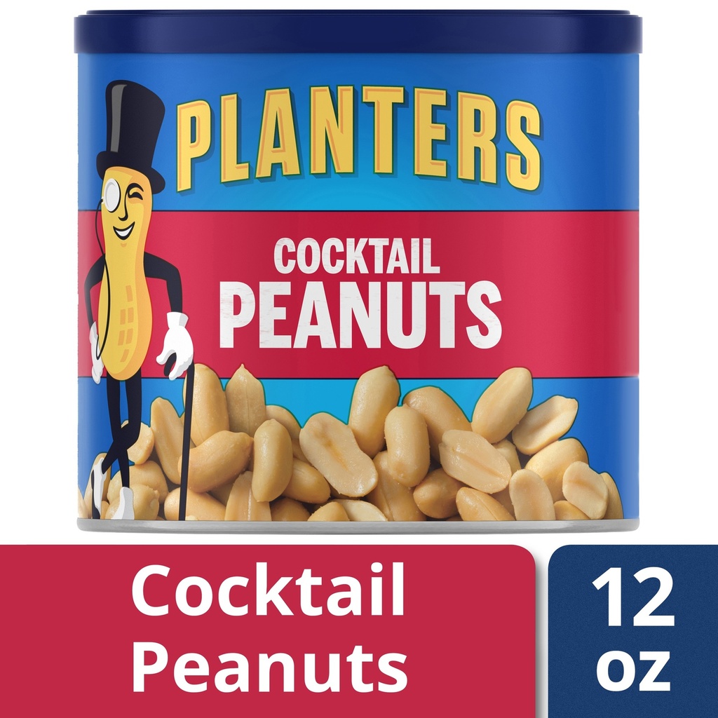 PLANTERS COCKTAIL PEANUTS 12OZ