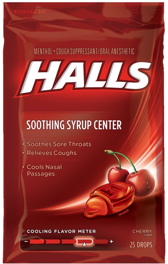 HALLS PLUS 25DROPS