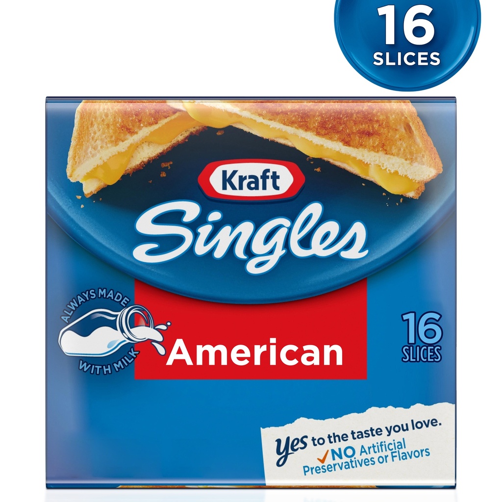 KRAFT SINGLES AMERICAN 16SLICES