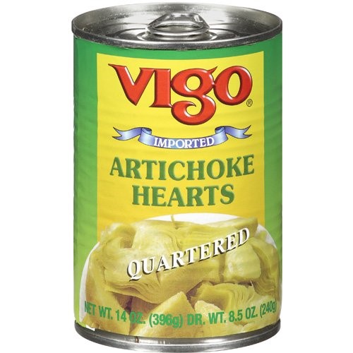 RIGO IMPORTED ARTICHOKE HEARTS 14OZ