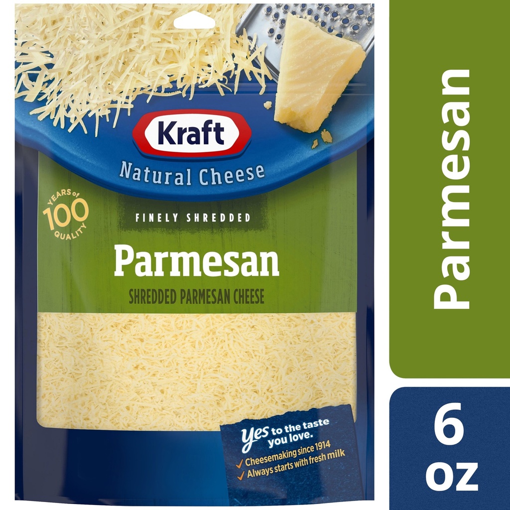 KRAFT PARMESAN CHEESE 6OZ