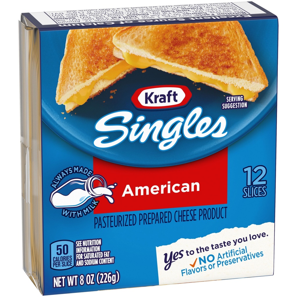 [021000604739] Kraft Singles American 8oz