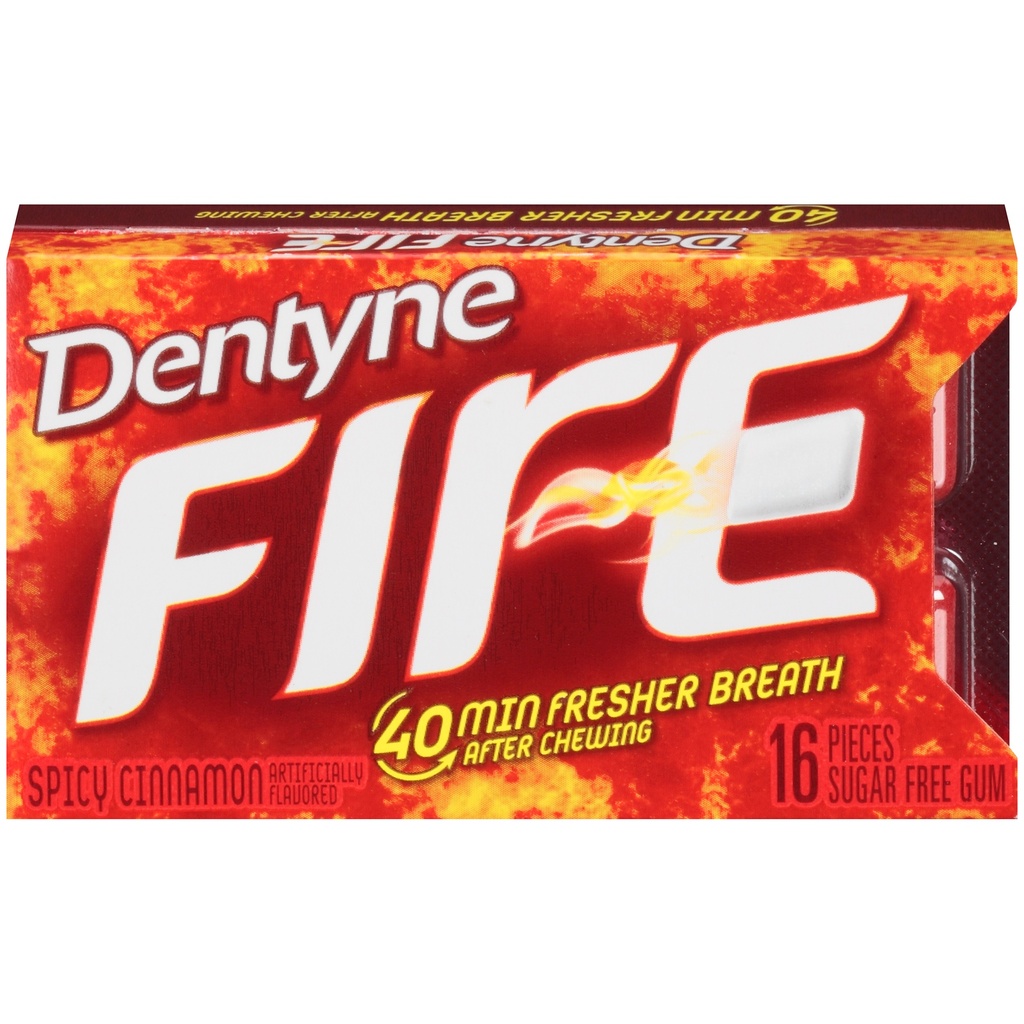 DENTYNE FIRE 16PIECES