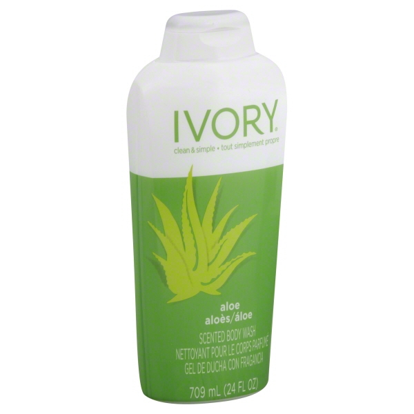 IVORY BODY WASH ALOE SCENTED 24OZ