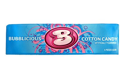 BUBBLICIOUS COPTTON CANDY 8-18-5PCS