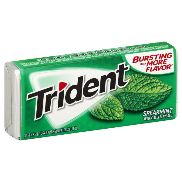 TRIDENT SPEARMINT 18-12-12CT