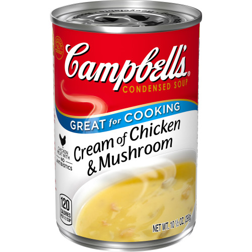 CAMPBELL'S CREAM OF CHICKEN AND MUSHROOM 10.5oz